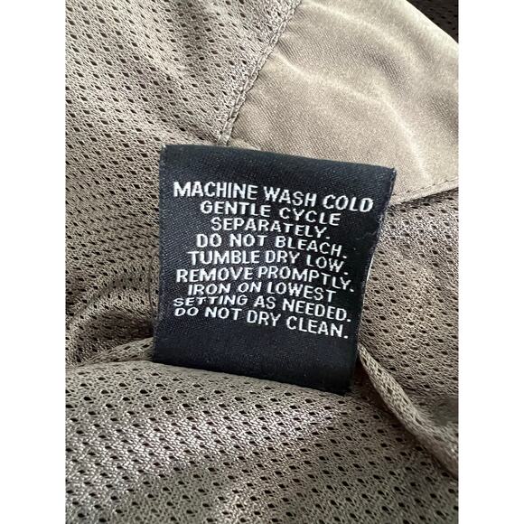 London Fog Men’s Brown Lightweight Jacket Size Large Zip Up Pockets - Picture 10 of 12